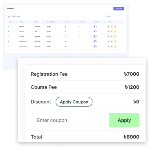 Coupons Dashboard