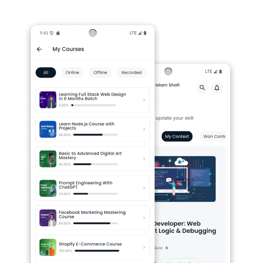 Mobile Admin Dashboard