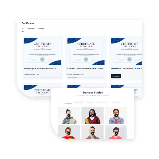 SCORM Admin Dashboard